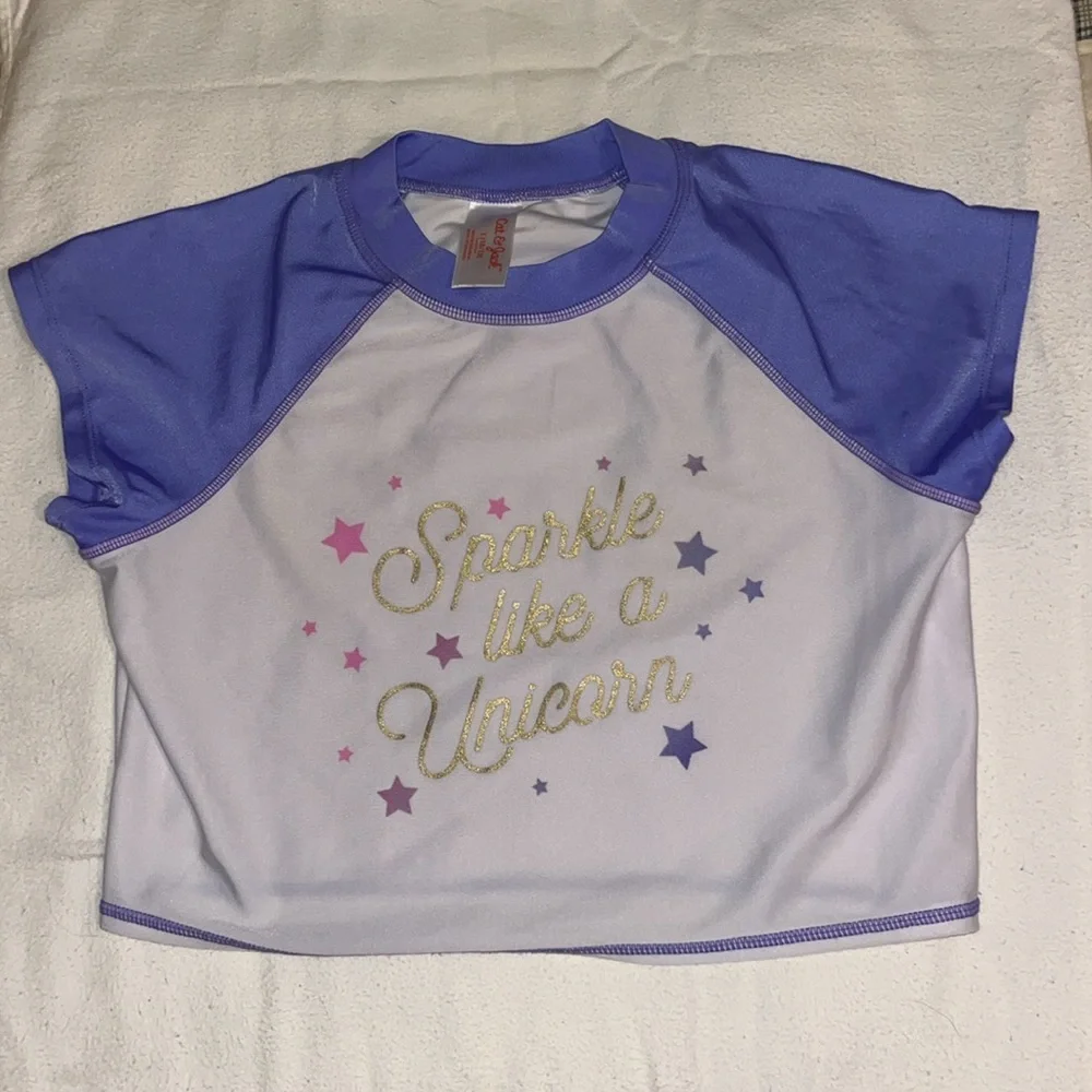 Unicorn Swimsuit & Swim Shirt